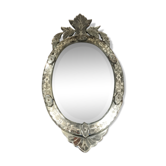 Ancient venetian mirror 1900 50x94cm