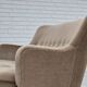 1970s, Danish 2 seater sofa, original condition, green furniture velour.