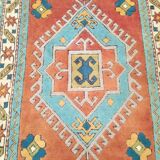 Ancient Turkish wool carpet - 158 x 116 cm
