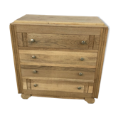 Commode en chêne massif décape