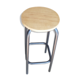 old metal-wood workshop stool