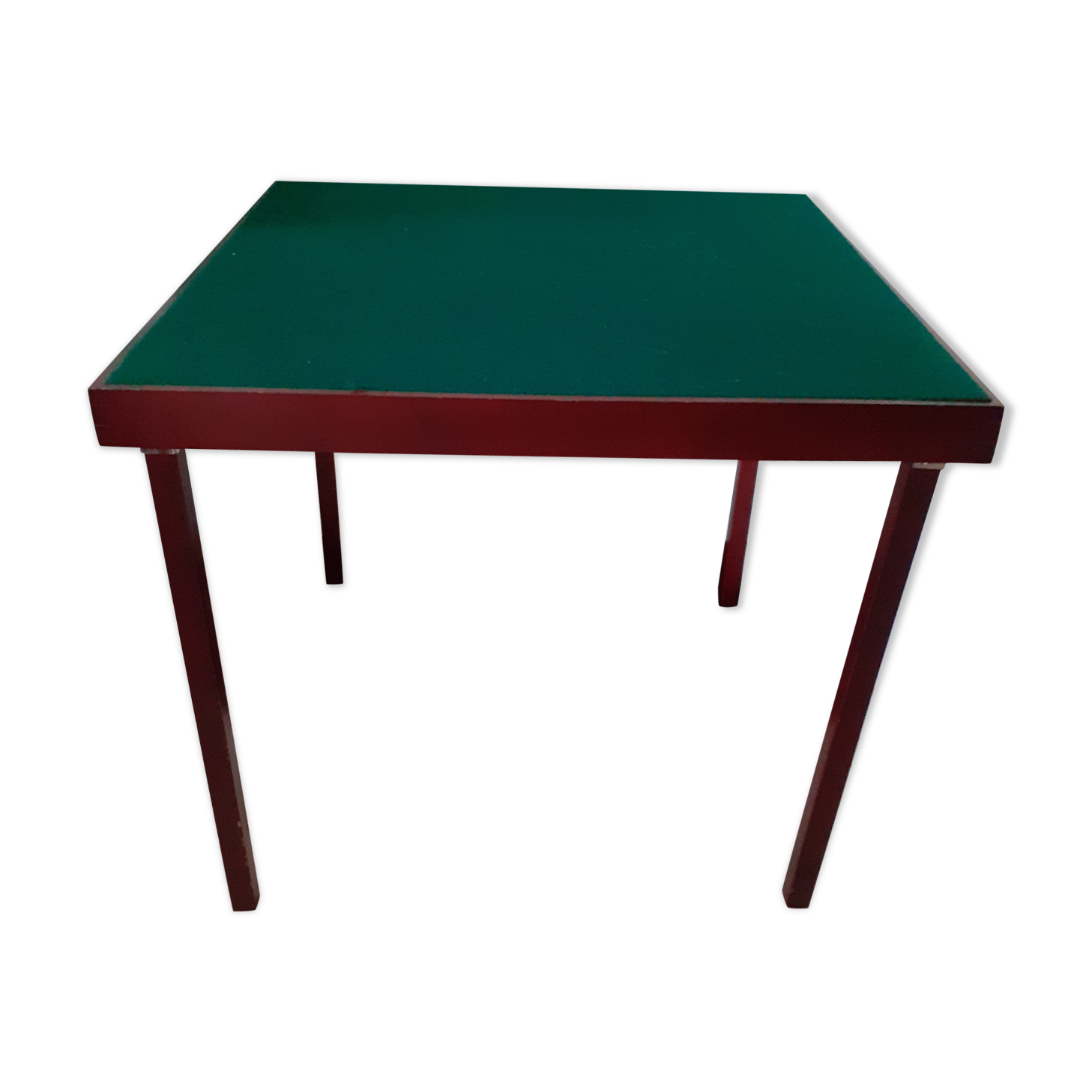 Foldable mahogany bridge table by Smir's