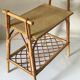 Side table rattan vintage design 1960