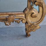 Provence mirror wooden gilded Louis XV era XVIII 72x152cm