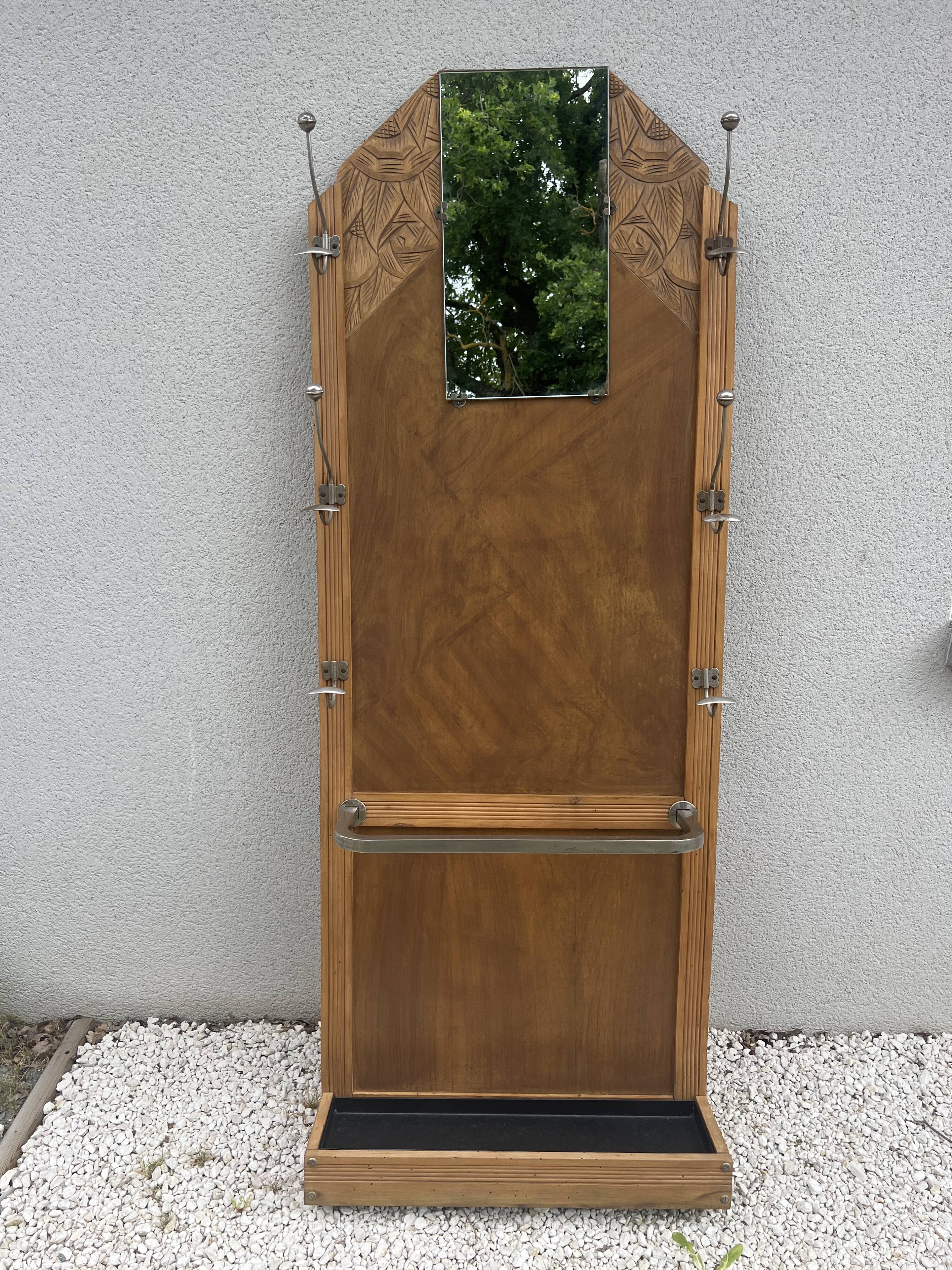 Vestiaire, porte manteau Art déco