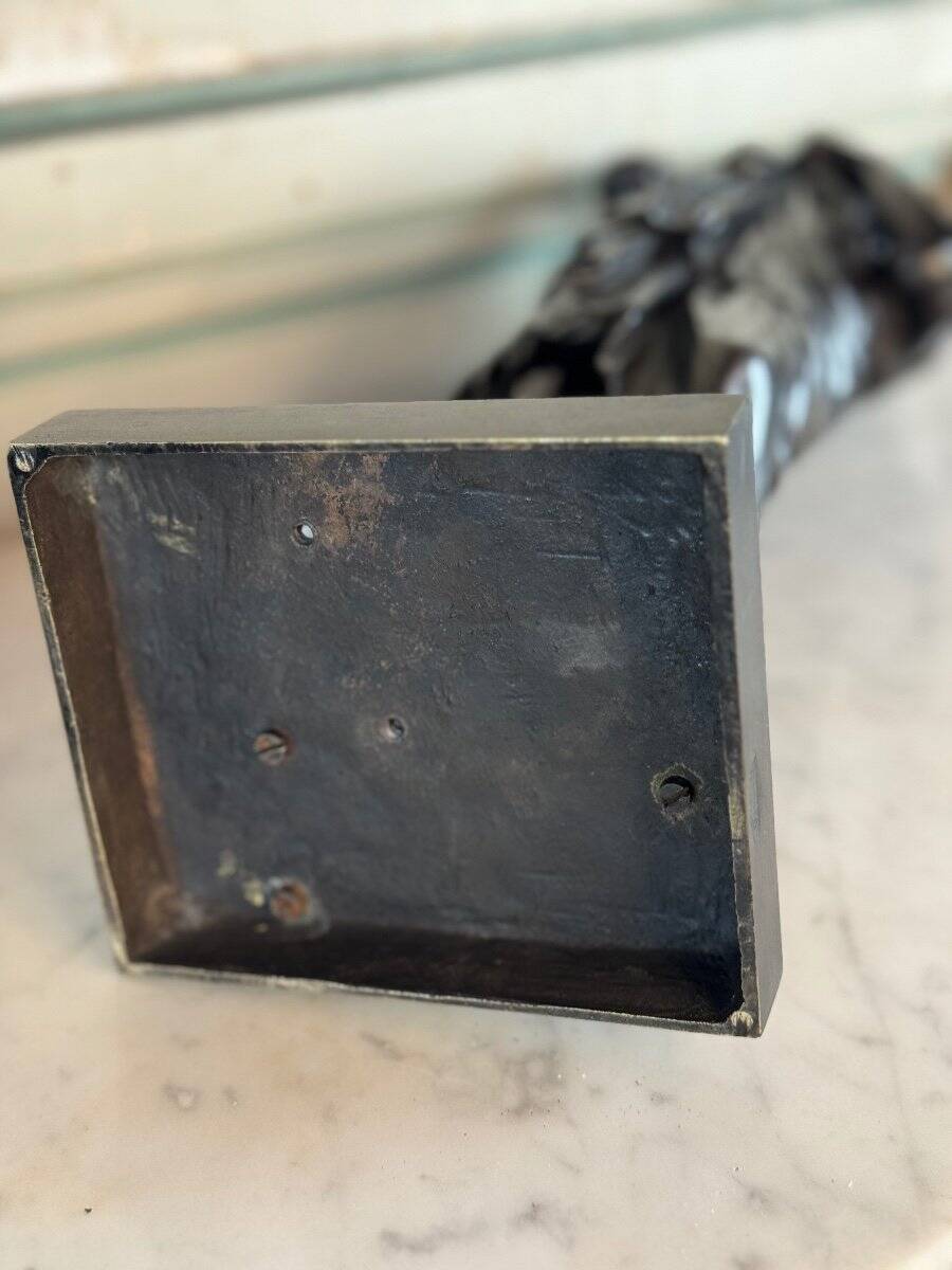 Diane de Gabies, bronze after the antique, black patina 19th century