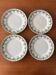 Set of 4 flat plates Terre de Fer Moulin des Loups and hamage Viol