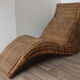 Chaise longue vintage "Karlskrona" en rotin par Carl Öjerstam, 1990