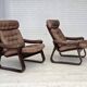 1970s, Danish design by Georg Thams, lounge chair, furniture leather.