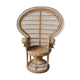 Fauteuil Emmanuelle en rotin et osier