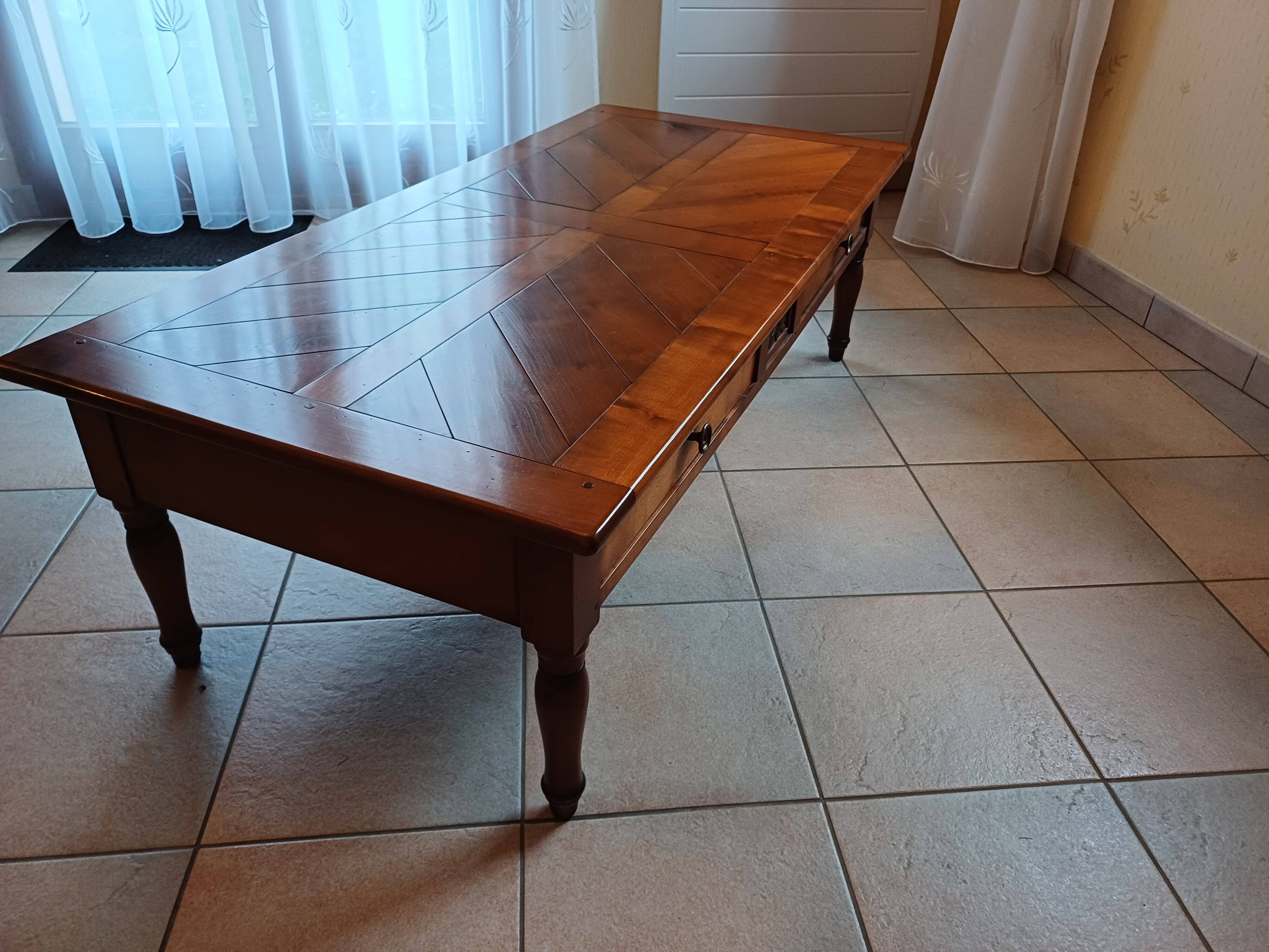 René Trotel rectangular coffee table