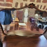 Louis XV style wooden mirror