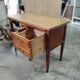 Small vintage oak desk