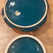 Bonbonnière céramique Art nouveau Denbac