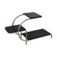 Bauhaus Shelving Unit, Black Steel Tube