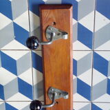 Old coat rack 2 hooks