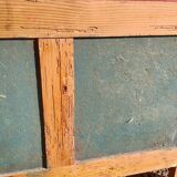 Buffet ancien en bois peint