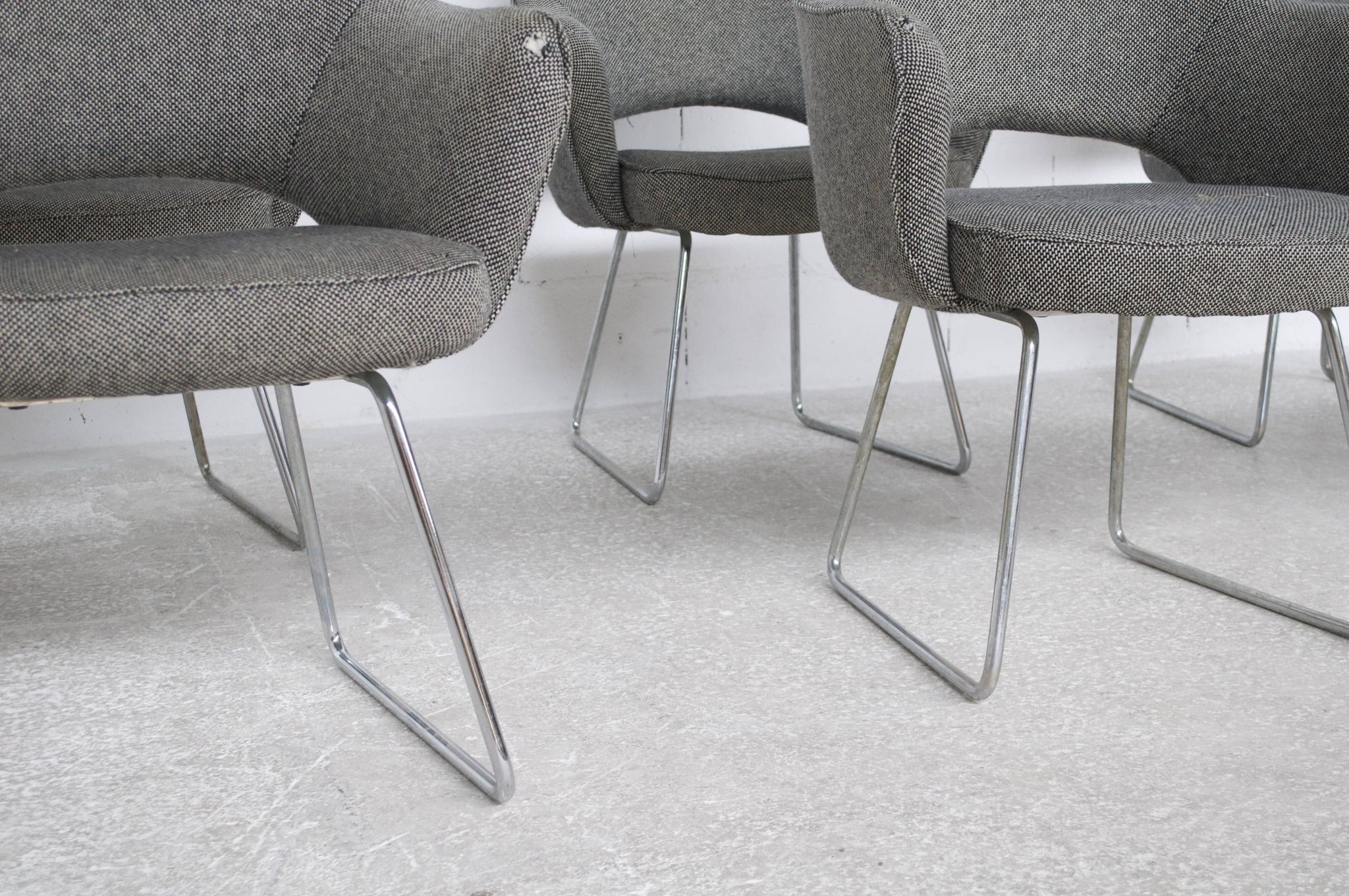 6 armchairs Knoll International 60' years Eero Saarinen