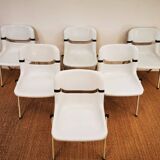 Suite of 6 DORSAL chairs by E. Ambas & G. Pirelli