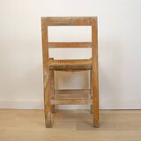 Woven Seat Ibiza Style Chair, Spain, 1970s