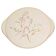 Decorative plate with vintage flowers from the mid-century, Germany, 1970s.