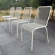 Set of 4 outdoor dining chairs from the 1970s.
