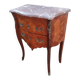 Commode ancienne style louis xv avec plateau marbre