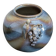 Stoneware vase signed JM – Jean-Marie Delahaye