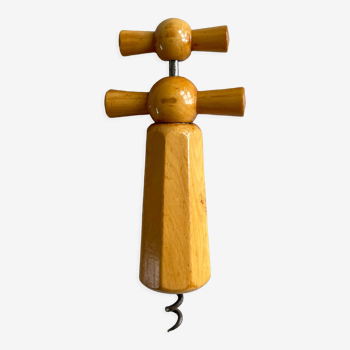 Wooden corkscrew