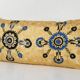 Housse de coussin brodée vintage 109x56 cm