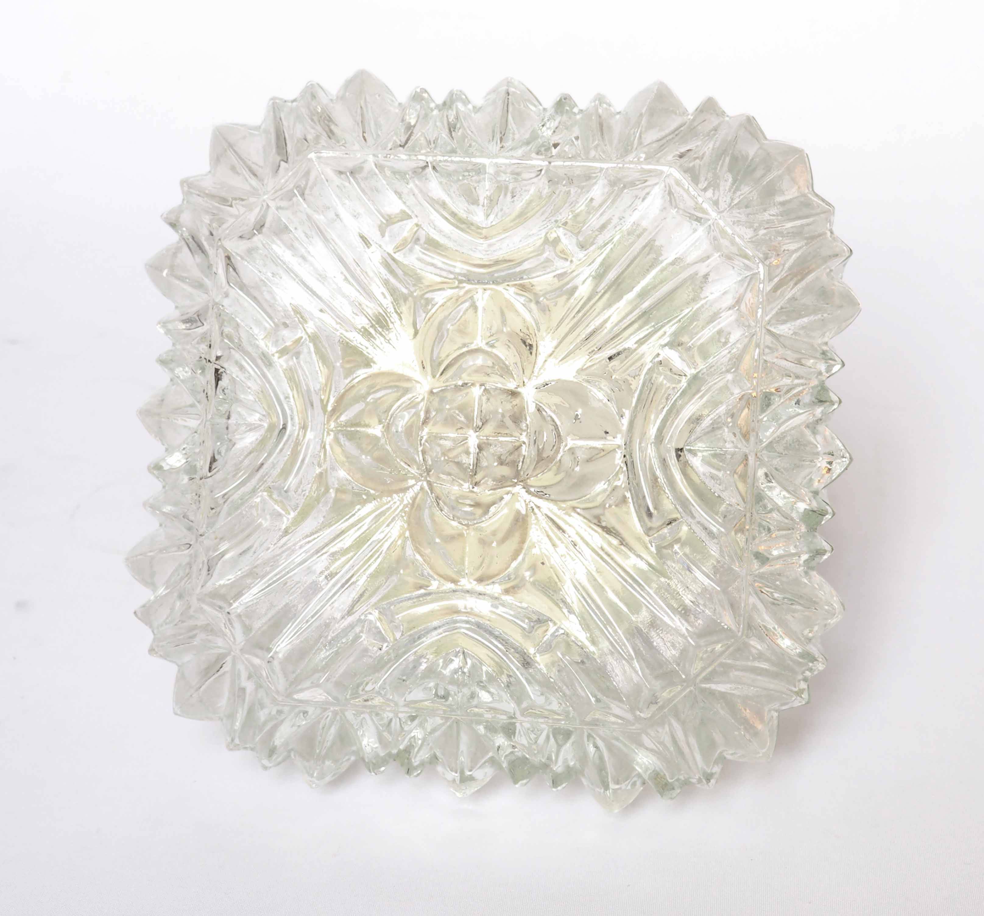 Ceiling light with cut sides