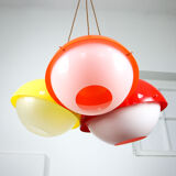 Set of 3 Space Age Pendant Lamps