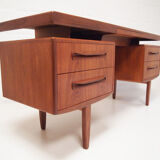 Midcentury modern teak desk by G Plan Furniture England