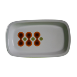 Rectangle plate with geometric patterns 70