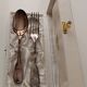 Christofle birth cutlery silver-plated box