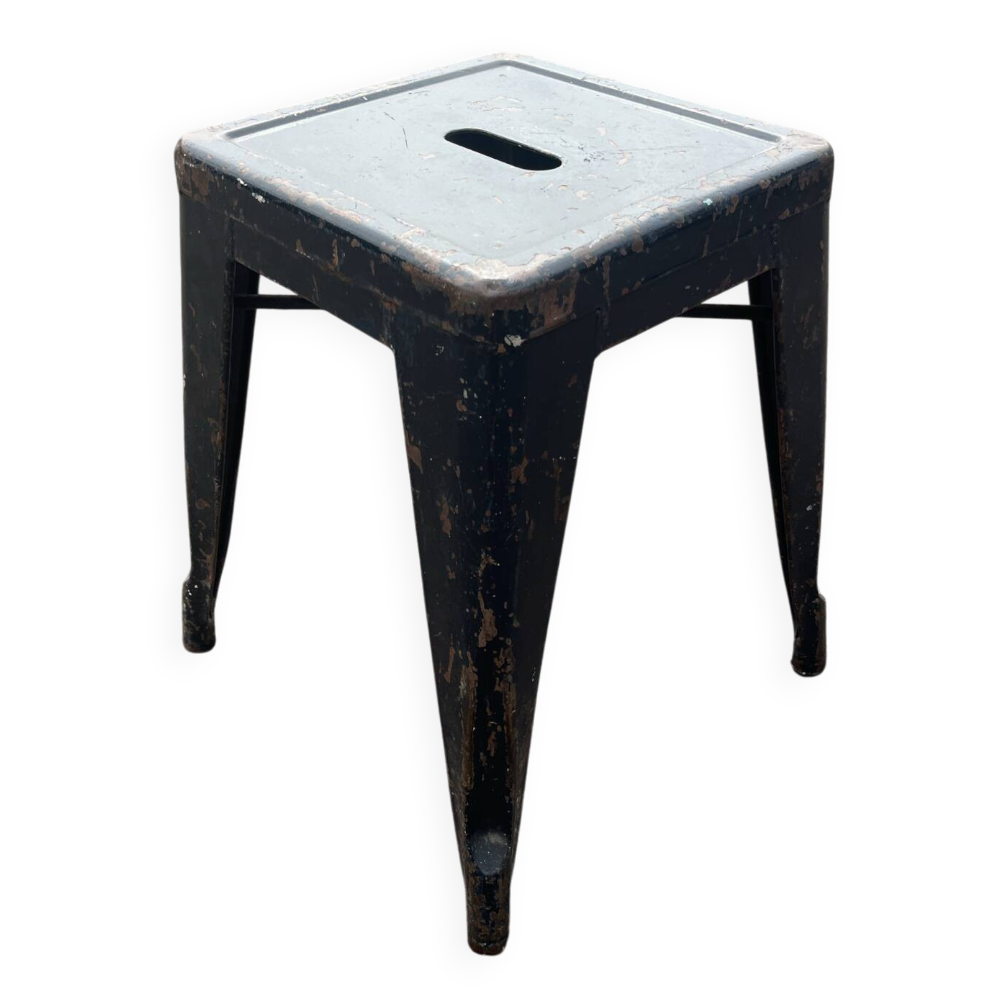 Vintage Tolix stool 1950 Air Force Xavier Pauchard industrial
