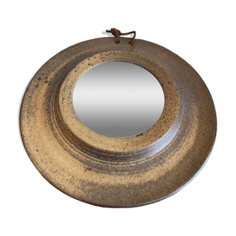 Sandstone mirror signed JP