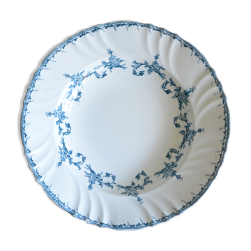 Plat creux Chantilly de la manufacture Longwy