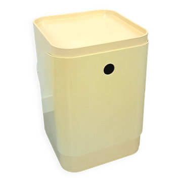 Kunststof design opbergmand wasmand Kartell, Anna Castelli Italy