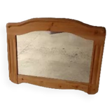 Solid pine mirror