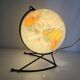 Globe Land Girard vintage glass 1960, 27 cm