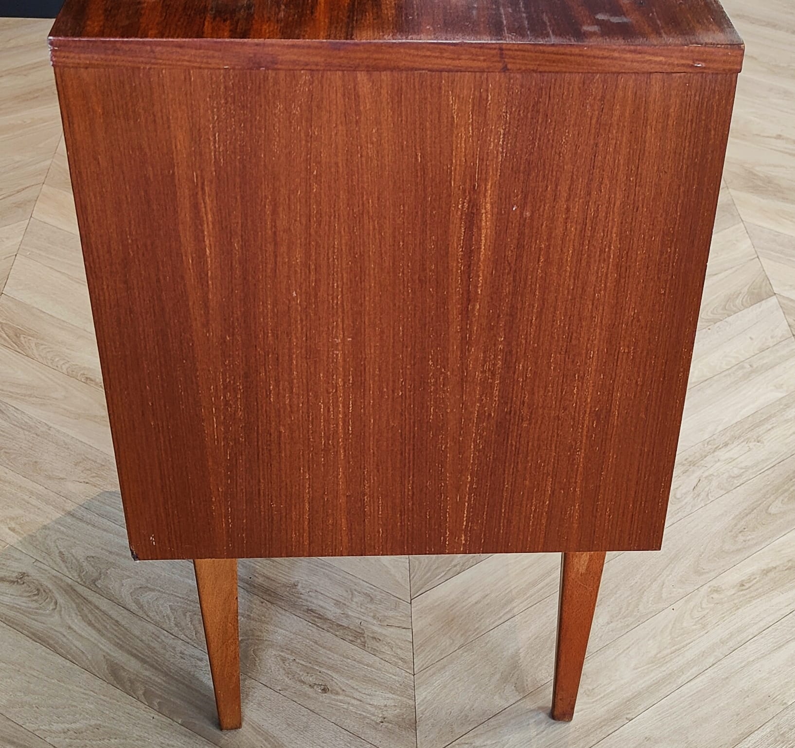 Two bedside tables, 50s