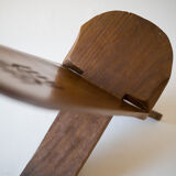 African mahogany armchair