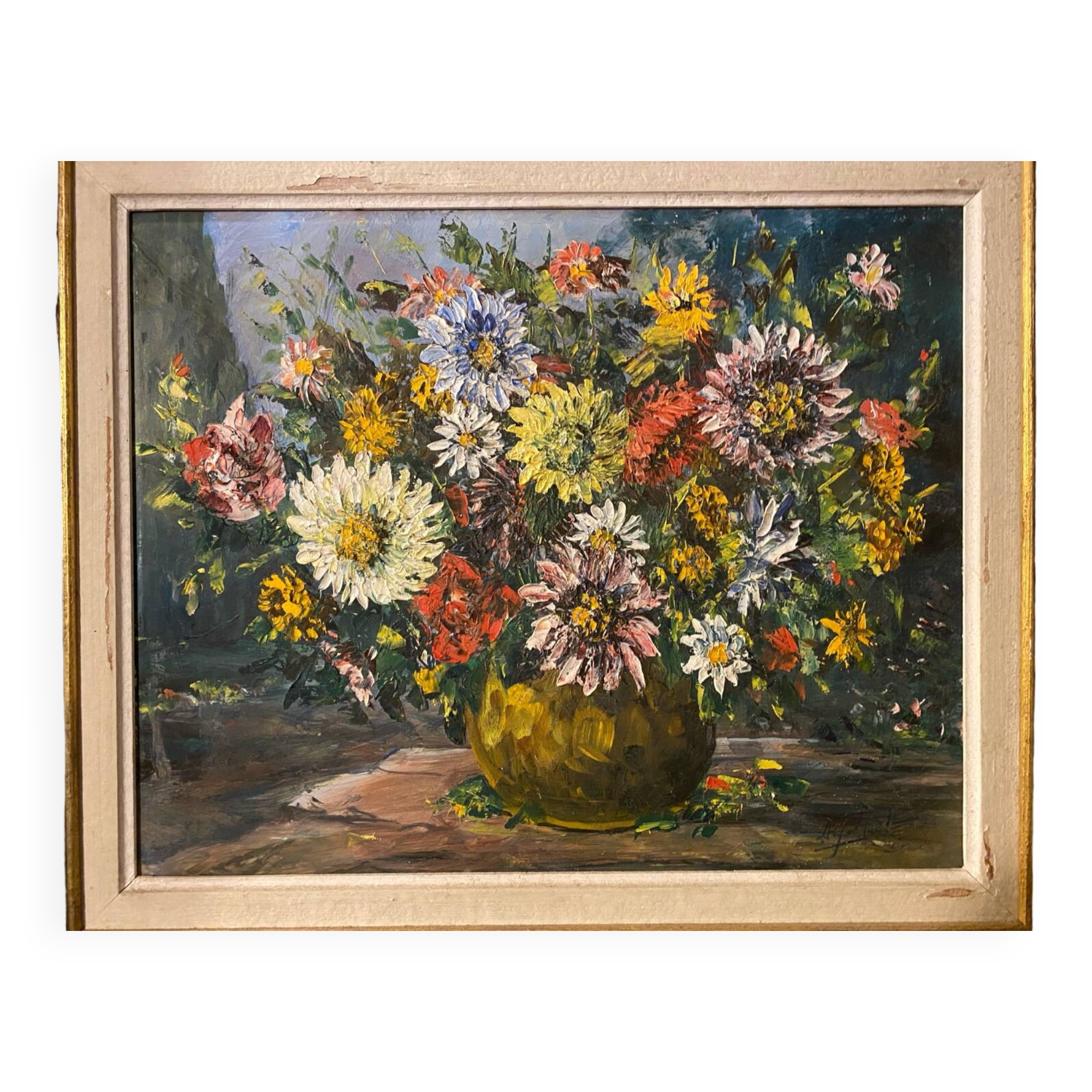 Tableau bouquet de fleurs