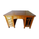 Desk double sided 1950 oak