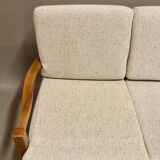 Sofa 3 places Scandinavian design 1950