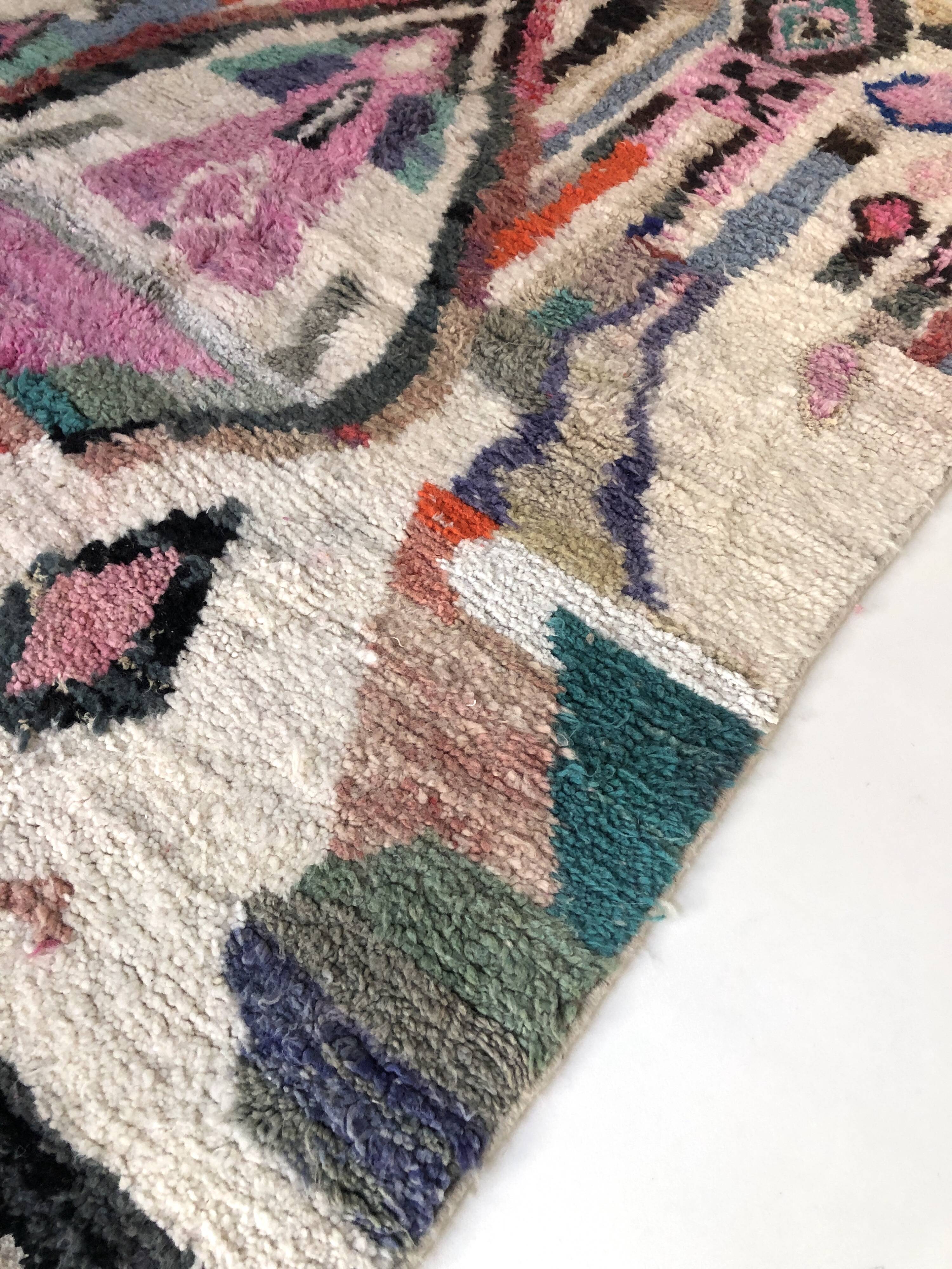 Moroccan Berber carpet Boujaad 2,41x1.53m
