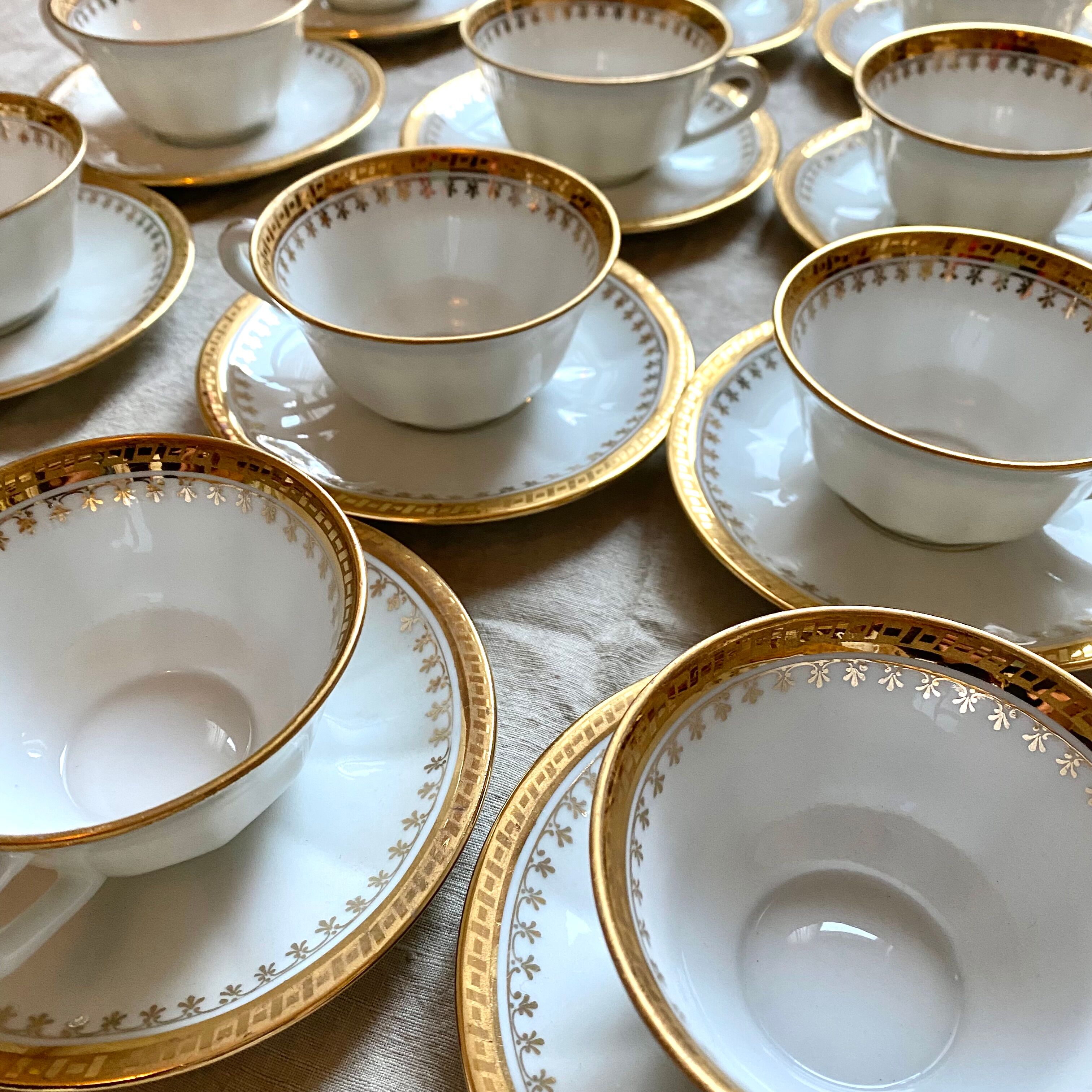 Limoges porcelain tea or coffee set