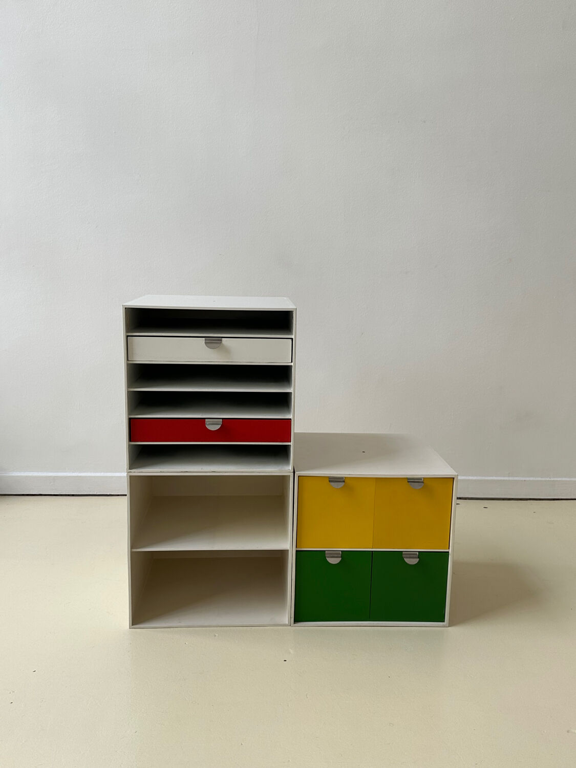 Set of 3 storage cubes Palaset by Ristomatti Ratia for Treston, 1970