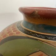 Vintage 90's Mexican ceramic vase